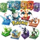 Blokees Pokemon Charizard Greninja Lucario Ceruledge & Snorlax 6" Action Figure
