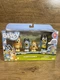 Moose Toys Bluey & Family 4 Piece Character Set Chilli, Bluey, Bingo And Bandit