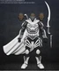 Blade Moon Knight Kit 1/12 Marvel Legends Mezco Unpainted Custom Action Figure