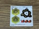 Hell Kerbecs Sticker Sheet Beyblade Metal Fight Takara Tomy