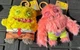 Fuggler x Spongebob SquarePants Spongebob and Patrick Key Ring Plush  4.5&rdquo;