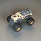 Matchbox 7" Jungle Tamer 051951 Diecast Monster Truck 1/24 2013 BGY69 Mattel