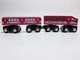 Maison Joseph Battat Wooden Railroad Black Train Car Works with Thomas/Brio EUC