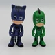 Disney PJ Masks Green Gekko and Blue Catboy Action Figure Toys both poseable  3"