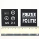 B136-04 1/6 Scale Micro Patch Set badges ES 26058S DUTCH DSI Easy&Simple 12"