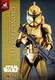 Hot Toys  1/6 MMS735 STAR WARS Clone Trooper Gold Chrome Version In Stock