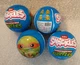 TMNT Teenage Mutant Ninja Turtles MYSTERY plush Lot of 4 Sealed NEW ZURU Snackle