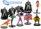 DC Comics Miniature - Batman Superman Flash Joker Wonder Woman Cake Topper