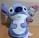 New Disney Stitch Blue Stuffed Animal 10-in Tall Wired Ears Rounded Bottom