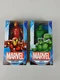 2x Lot Iron Man & The Hulk 6" Action Figures Marvel 2016 Hasbro New
