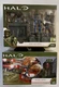 Halo UNSC Checkpoint With Spartan Gungir and Shade Turret Action Figure Sets