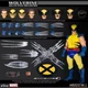 Mezco Toyz X-Men Wolverine Deluxe Steel Box Edition 8 Heads 1/12 Figure INSTOCK