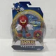 Sonic the Hedgehog Knuckles w Star Spring 4" Action Figure Jakks Pacific Toy NEW