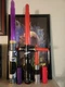 Star Wars Bladebuilders Mixed Lot Of 7 Pieces LIGHTSABER