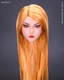 YMTOYS YMT073C 1/6 Golden Hair MeiEr Head Carving Sculpt Fit TBLeague Figure