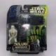 NIP 1996 Star Wars Deluxe Snowtrooper With Blaster Action Figure Kenner