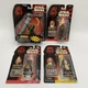 Hasbro Star Wars: Episode 1 Figure Lot Darth Maul, Mace Windu Qui-Gon Ki-Adi New