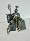 Schleich Black Knight W/Shield on Horse Set Joust Tournament 2004 Figure W/Axe