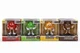 M&M&rsquo;s MetalFigs Die Cast Set 4pc Red Green Orange Brown Jada NIB