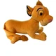 Disney Simba Stuffed Plush Jumbo Lion King 20" Hasbro Year 2002 Yellow No Mane