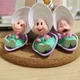 3X Disney Alice in Wonderland 3PCS Oyster Baby Figure Collection Free Ship