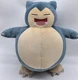 Pokemon Snorlax Talking Stuffed Plush Toy Snooze Action Animal 11'' Tall read