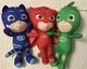PJ Masks 8" Minis Catboy Owlette Gekko - Just Play, SET OF THREE