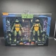 Authentic NECA TMNT 1990 Movie 7" Action Figures - 2 Pack Leo & Don New & Sealed