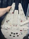 Star Wars Millennium Falcon Hasbro Europe C-2604A Plastic Ship Display 28" Read