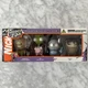 NIB Invader ZIM Set 4 Figurines of Doom GIR DIB GAZ 2005 Nickelodeon Palisades