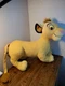 Disney Jumbo Simba Lion King Plush Stuffed Animal 2002 Hasbro super clean