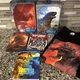 NECA Godzilla Lot of 5 🦖Collection Figures Godzilla Rodan Mothra Blue Ray Shirt