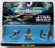 Vintage Micro Machines Space Star Wars VIII Rare Miniature 3 Vehicle Pack - New!