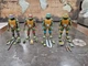 NECA Teenage Mutant Ninja Turtles 4 Pack Target Exclusive TMNT Cartoon Set