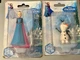 Disney Frozen Olaf the Snowman And Princess Elsa Figurines New in Box Unused 