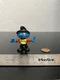 1980's Schleich The Smurfs Collectable Figure Smurf Photographer Only 40217 B