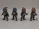 NECA TMNT Herocross "TMNT 4 pack" Gray Edition 2016 - loose, complete