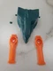 Mattel 1990 MOTU The New Adventures Of He-man Battle Bird Broken Head W/ Guns