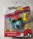 Ivysaur Pikachu Horsea Pokemon Battle Feature Figures Deluxe Set Action 2023 B1