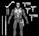 Blade Kit 1/12 Marvel Legends Mezco Unpainted Custom Action Figure Deadpool