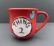 Dr Seuss Thing 2 Coffee Mug 2007 Cat in The Hat Universal's Islands of Adventure
