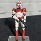Star Wars Revenge of the Sith Clone Shock Trooper #6 -  /Red Mismatched Feet!!!