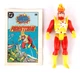 1985 Vintage DC Comics Super Powers Firestorm Action Figure & Mini Comic Kenner