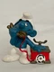 Rare, Vintage, Smurfs, Peyo, Schleich, 20062 Telephone Phone 1980