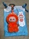 New Authentic POP MART Labubu The Monsters Pin For Love Plush Pendant - letter Z
