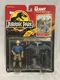 Jurassic Park Alan Grant w Aerial Net Trap  Card #11 Kenner 1993 Vintage