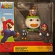 Jakks Pacific Super Mario Bowser Jr  Clown Car Bob-omb Nintendo Figures 3-Pack