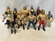 VTG 90-Y2K Jakks WWF WWE Lot Of 11 Wrestling Figures Pump N&rsquo;Flex Bend Em&rsquo;s