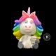 Funko Mystery Minis Disney Pixar Inside Out - Rainbow Unicorn (3SHIPSFREE)