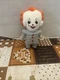 Kidrobot PENNYWISE Clown IT 8" Phunny Stephen King Horror Stuffed Plush Doll